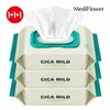 Mediflower 메디플라워 시카 마일드 클렌징 티슈 100매x3 Medi Flower Cica Mild Cleansing Tissue 100 Sheets x 3