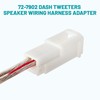 NuIth 72-7902 Front Dash Tweeters Speaker Harness for Select 2005-2022