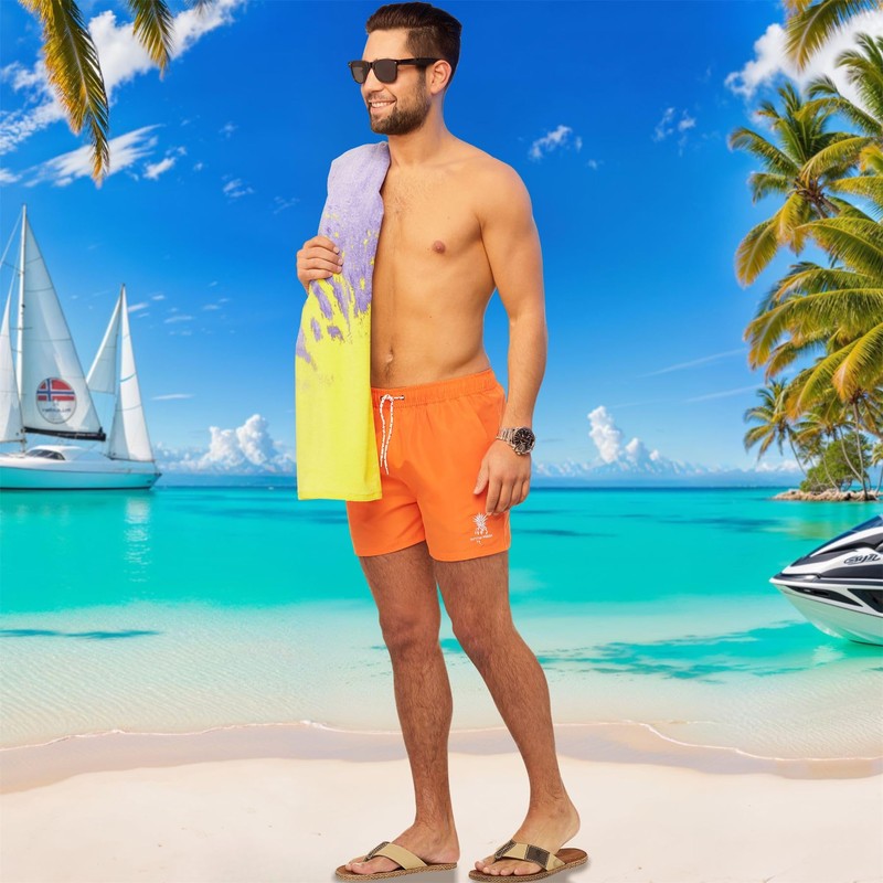 SUMMERFRESH Men's Leon Cargo, orange