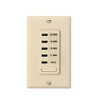 Intermatic EI200 5/10/15/30 Minute Electronic in-Wall Countdown Auto-Off Timer, Ivory