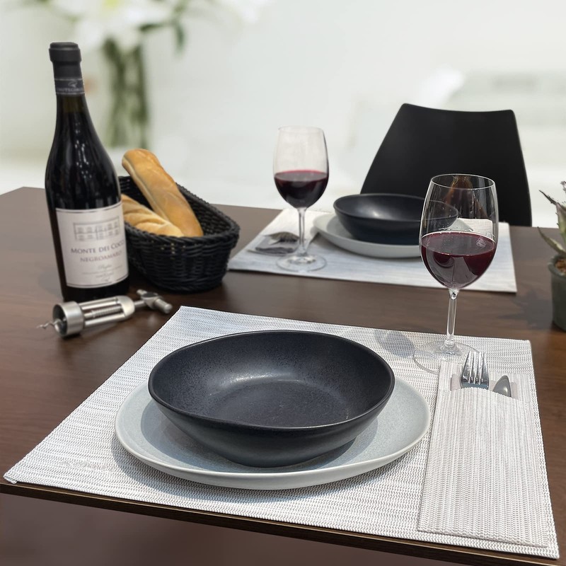 Westmark 6 Napkin / Cutlery Pockets, 24 x 9 cm,