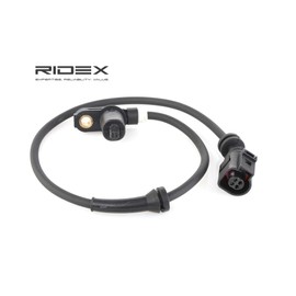 RIDEX ABS sensor 412W0159 front axle on both sides, front axle right sensor type: inductive sensor, passive sensor, number of plug contacts: 4 468 mm