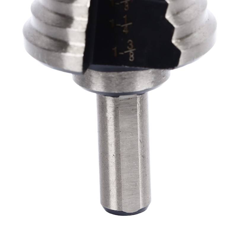 5Pcs Step Drill Bit Set Alloy Steel High Accuracy Multifunctional