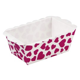 Zenker 43422 Cup Mini Heart 9x5x3,5 cm 8 Pieces in Box – 9 x 5 x 3.5 cm White/Red, 8 Units