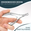 KLINGENHELD Precise Cuticle Nippers with Cuticle Pusher - Very Smooth