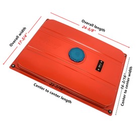 Fuel Tank NO VENT For Honda EB5000X EB6500 EM6500SX for Cummins Onan 6500 for WEN 5500W For All Power APG3009 APGG6000 5000/6000 Watts for Sportsman GEN7500 for Predator 8750W Non-Inverter Generator