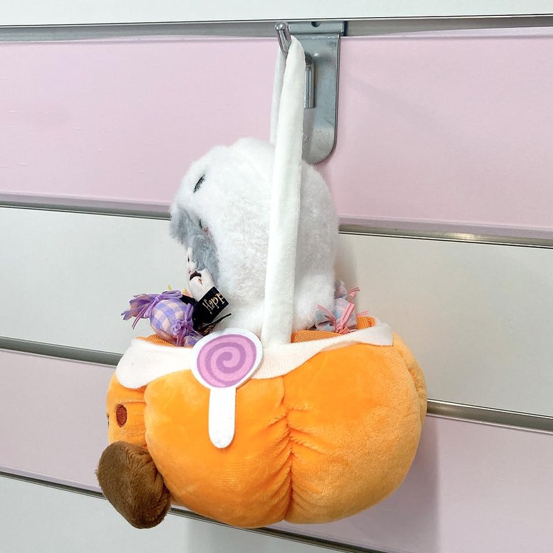 Ghost Poncho & Pumpkin Bag Set for 3.9 inches (10