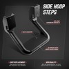 DNA MOTORING 2 Pair Aluminum Side Hoop Steps Universal Side