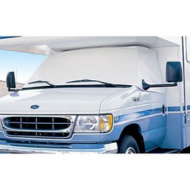 ADCO 2402 White Class C Dodge 1973-1997 Windshield Cover (RV Motorhome)