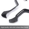 JeCar Steering Wheel Trim Cover ABS Interior Decoration Accessories Compatible