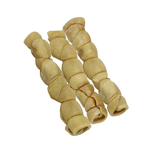 Wild Eats Water Buffalo 9" Retriever Style Cheek Roll Dog