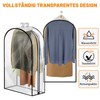 Dntorx Pack of 4 Garment Bags, 127 x 60 cm