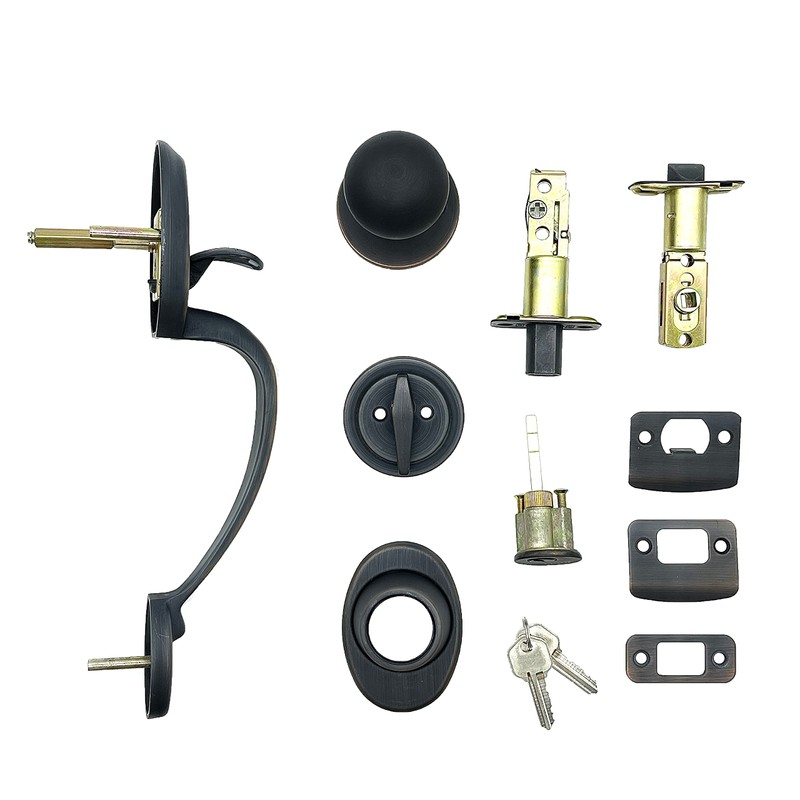 Brixwell - Better Home Products 10910B Van Ness Handleset with