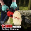 iMounTEk 12In Electric Chainsaw Handheld Chainsaw Tool For Tree Trimming