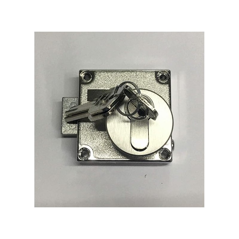 Screw-On Lock, Box Lock for Profile Cylinder (PZ) Including Rossette