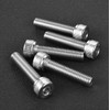 M5-0.8 x 12mm Socket Head Cap Screws 304 Stainless Steel