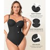 SHAPELLX Shapewear Bodysuit for Women Tummy Control Strapless Body Suit