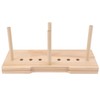 Bow Maker Wooden Portable Lightweight Wreath Bow Making Tool for