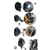 UTVIUNCT Lengthened Bolt 5.75 Inch Headlight Housing Universal Motorcycle 5