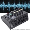 8 Channel Input Mono Audio Mixer Stereo Line Mixer Sound