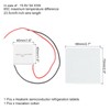 sourcing map TEC1-12705 Semiconductor Refrigeration Tablets 15.8V 5A 43W Heatsink