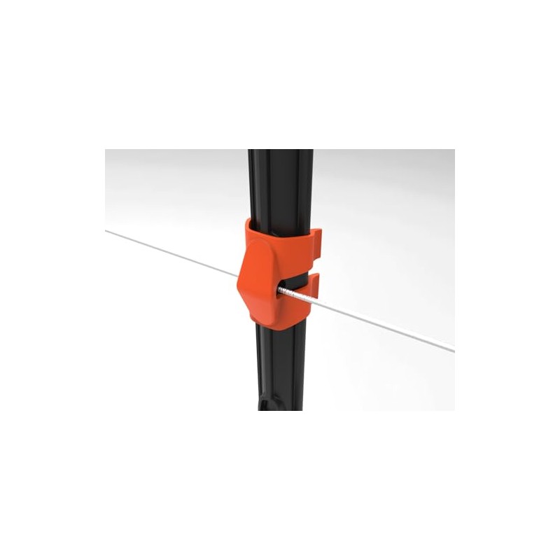 Gallagher Wire Clip Insulator for Insulated Line Posts | Snap-On