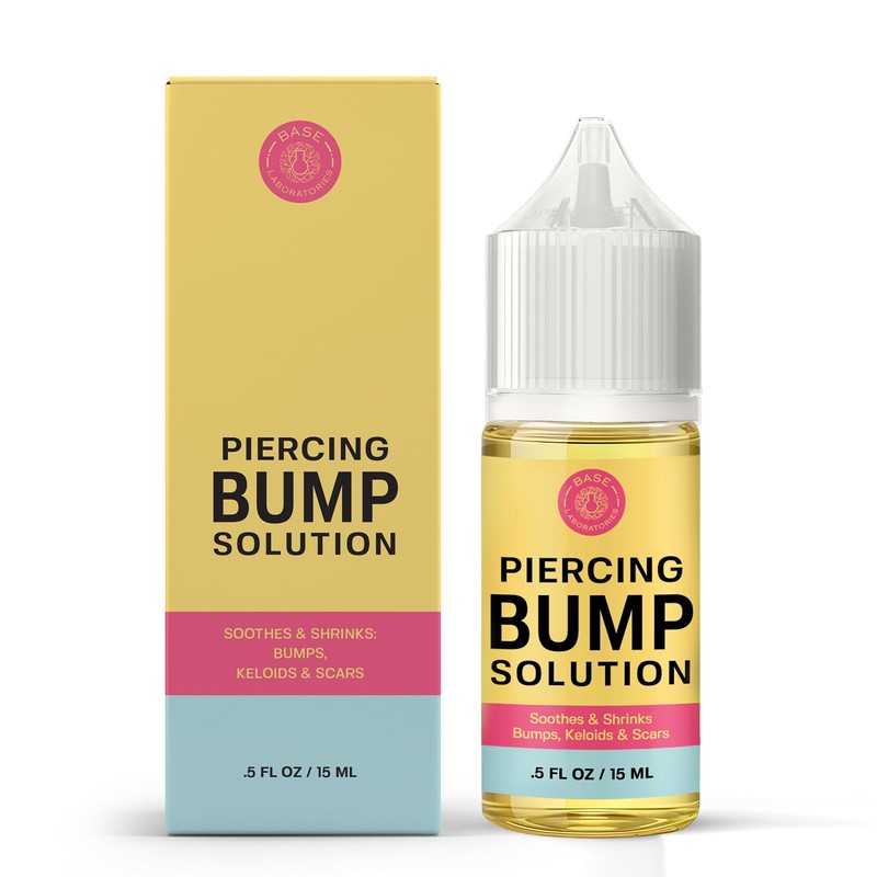 base labs piercing aftercare bump solution - pack of 24