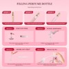 DIOHIO Atomizer Perfume Spray Bottle Refillable - 5ml Glass Inner