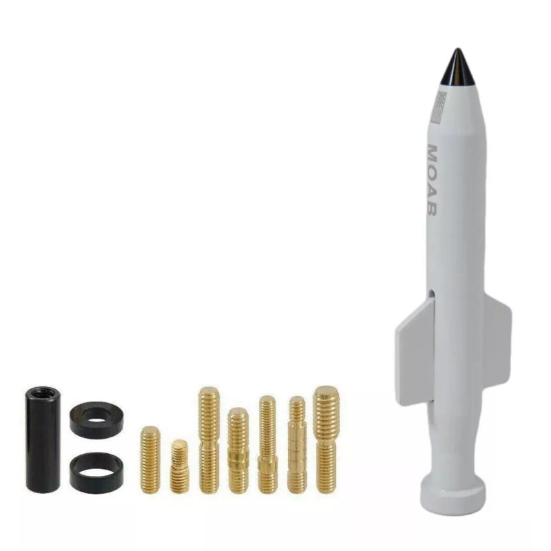VMS RACING White MOAB Mother of All Bombs Short Bullet