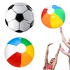 Set of 2 PVC Water Balls 40 cm Inflatable Beach