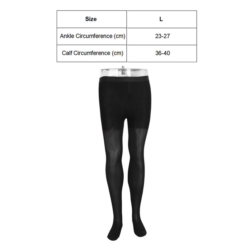 Compression Elastic Pantyhose Relieve Soreness 15 to 20mmHg Thin Comfortable