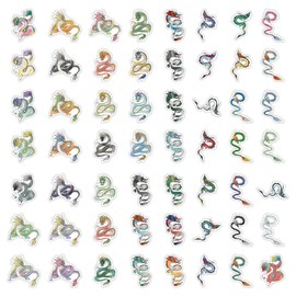 Pack of 50 Dragon Stickers Car Laptop Phone Guitar Skateboard Motorcycle Bicycle Dragon Stickers Set Vinyl Waterproof Aesthetic Stickers for Teenagers Children Adults