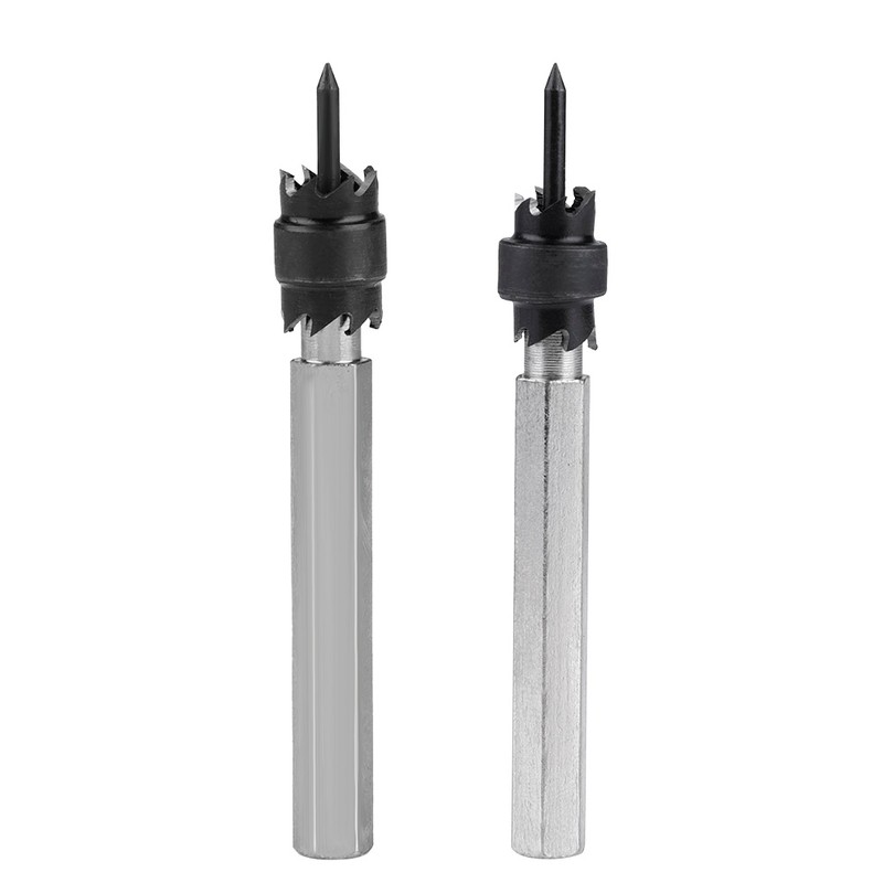 2Pcs High Speed Steel Rotary Spot Weld Drill Cutter Remover