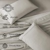 LANE LINEN 100% Organic Cotton Sheets Queen, 4-Piece Bed Sheets