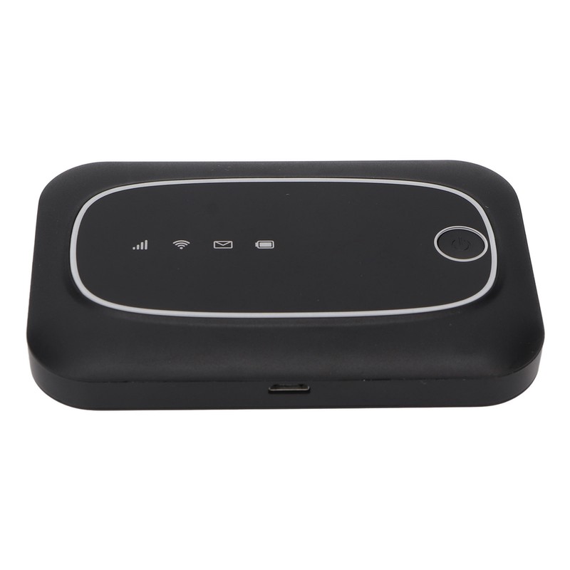WiFi Hotspot 2000mAh Battery Compact Portable Black 4G SIM Card