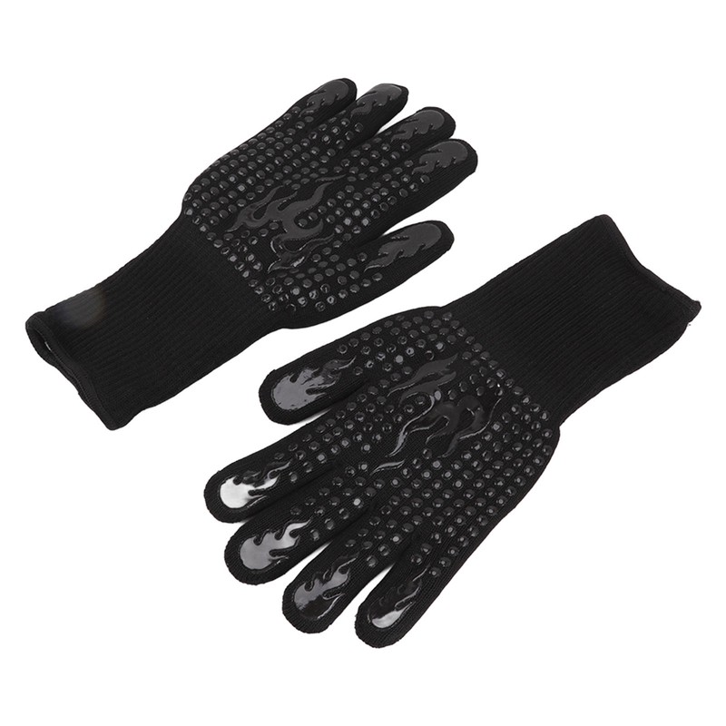 2 Pcs Heat Resistant Gloves Thermal Isolation High Temperature Resistant