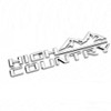 Generic 1PC 2019-2024 Tahoe Silverado High Country Tailgate Letter Logo