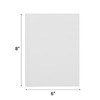 zmybcpack 12 Pack White Hardcover Blank Book 6x8 inch, Hardcover