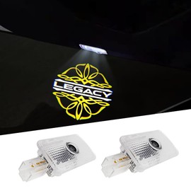 LAST CALL 2Pcs Door Lights Logo for Legacy Puddle Lights Car Door Lights Logo Projector Courtesy LED Ghost Shadow Light Projector Lamps Legacy 2010-2021 Accessories (Legacy -01)