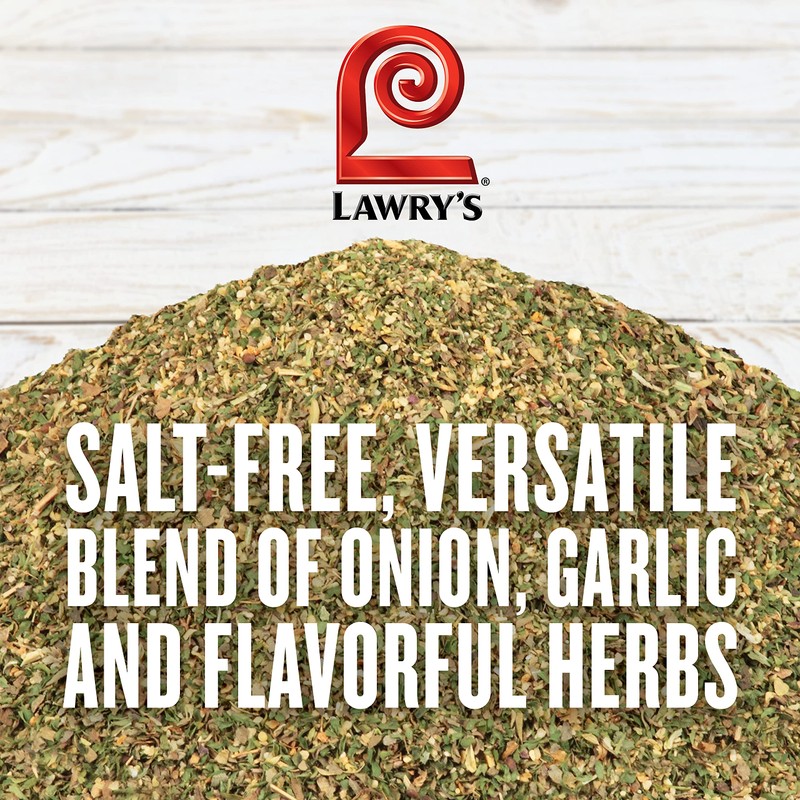 Lawry's Salt Free All Purpose Recipe Blend Seasoning, 13 oz