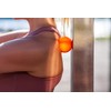 Velocity Massage Lacrosse Ball for Muscle Knots, Myofascial Release, Yoga