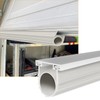 Garage Door Seals Bottom Rubber with Pre-drilled Aluminum Track Retainer