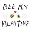 Funny Valentines Card Girlfriend | Cute Bee my Valentine Valentine’s