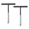 2 Pack T Shape Stainless Steel Batter Spreader Scraper with