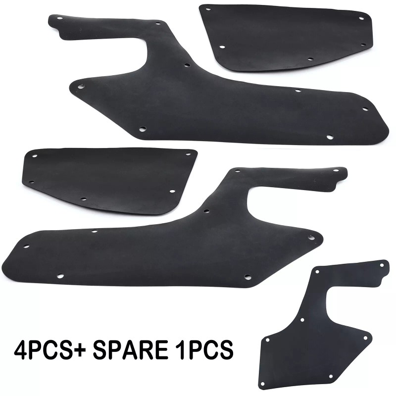 XUKEY 5X for 96-02 Toyota 4Runner RUBBER Splash Shields Inner