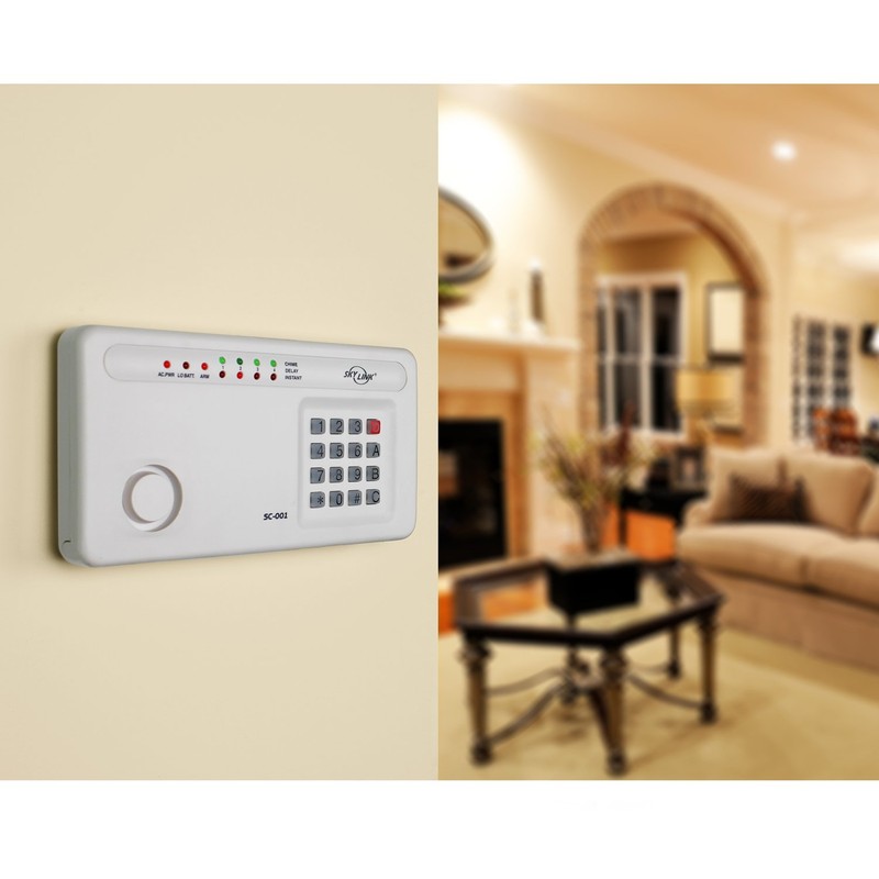 Skylink SC-100W Wireless Deluxe Home & Office Burglar Alarm System