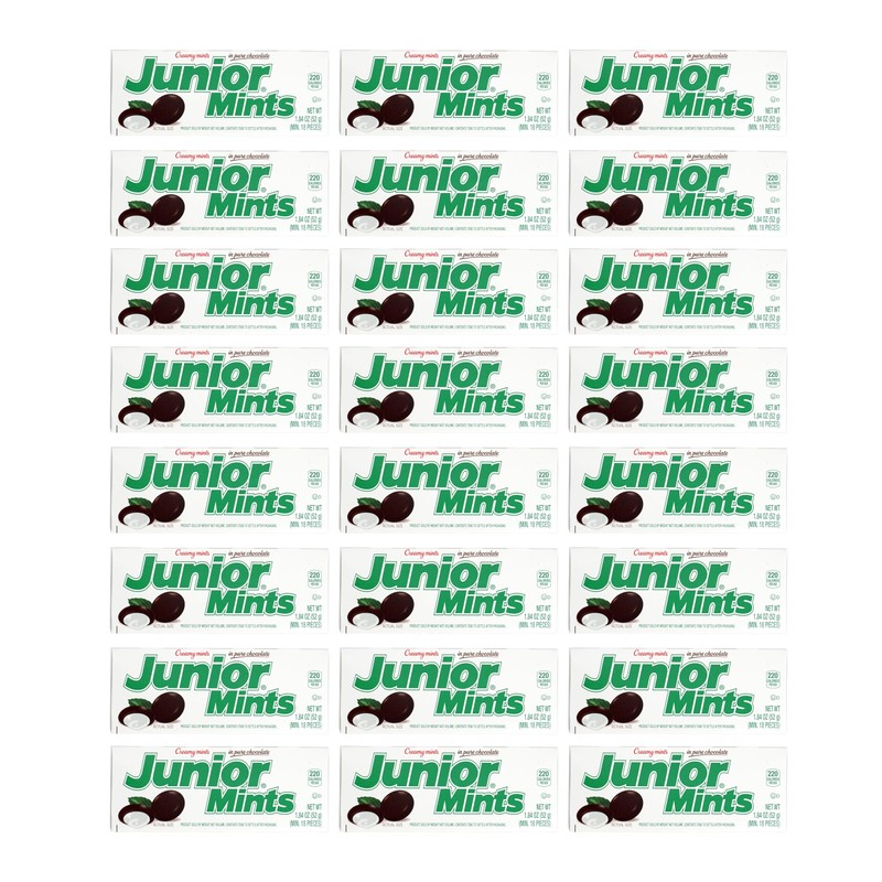 Junior Mints, 1.84-Ounce Boxes (Pack of 24)