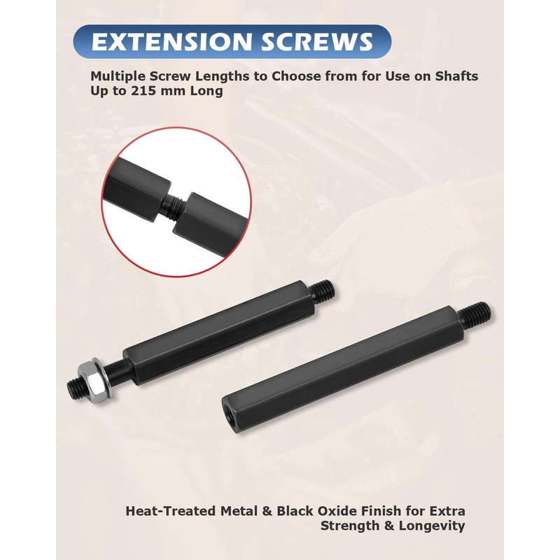 DAYUAN 14pcs Bearing Separator Puller Set, Heavy Duty 5 Ton