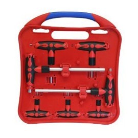 Grip 92104 7 Piece SAE T-Handle Hex Driver Set