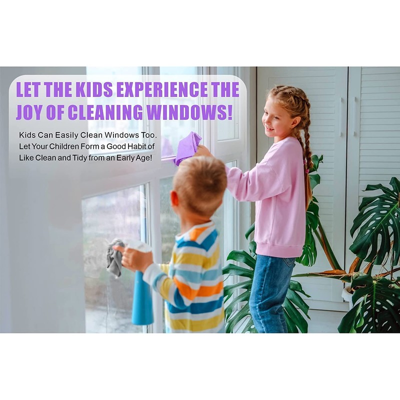 Korwex Window Cleaning Cloth, Glass Cleaning Cloth, Streaks Schatches Free.